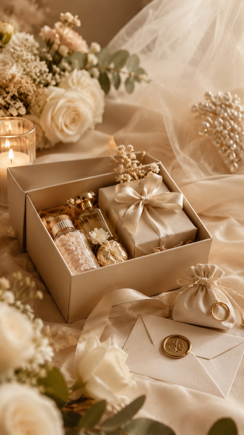 Weddingo Wedding Box als elegantes Geschenk für das Brautpaar